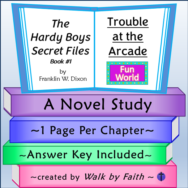 Trouble at the Arcade Novel Study The Hardy Boys Secret Files Book 1 Trouble at the Arcade Novel Study The Hardy Boys Secret Files Book 1