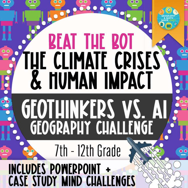 The Climate Crisis and Human Impact | AI vs Student Geography Lesson