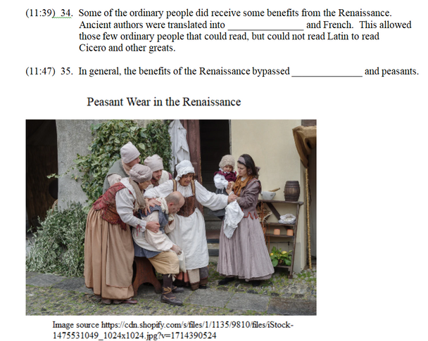 Crash Course European History Worksheet 2: Florence and the Renaissance