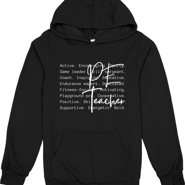PE Teacher Script - Sweatshirt & Hoodies