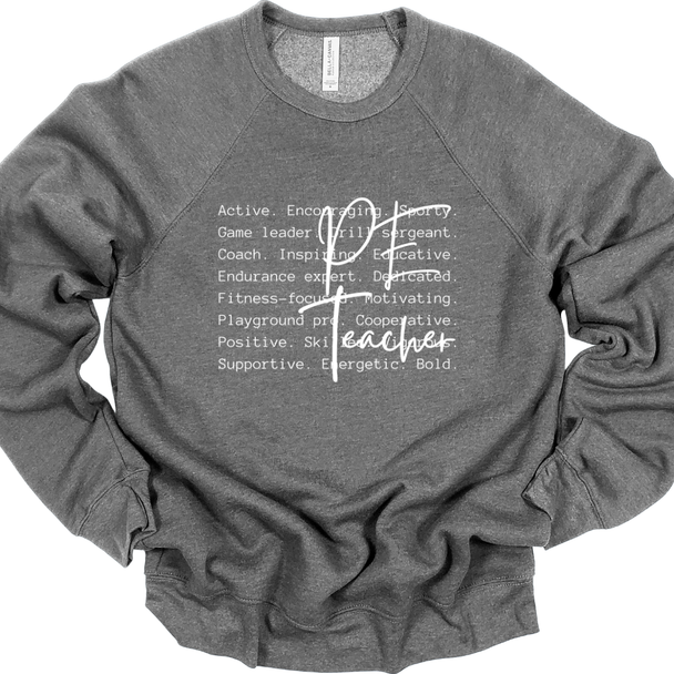 PE Teacher Script - Sweatshirt & Hoodies