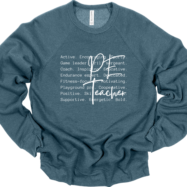 PE Teacher Script - Sweatshirt & Hoodies