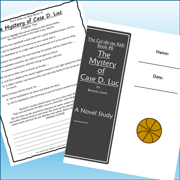 The Mystery of Case D. Luc Novel Study The Cul-de-sac Kids Book 6