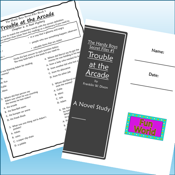 The Hardy Boys Secret Files Novel Study Bundle