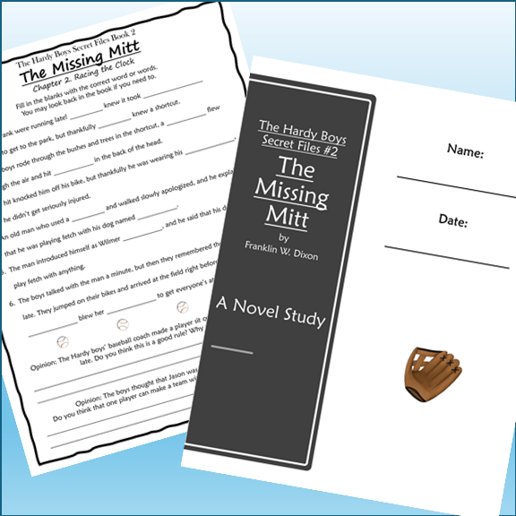 The Hardy Boys Secret Files Novel Study Bundle