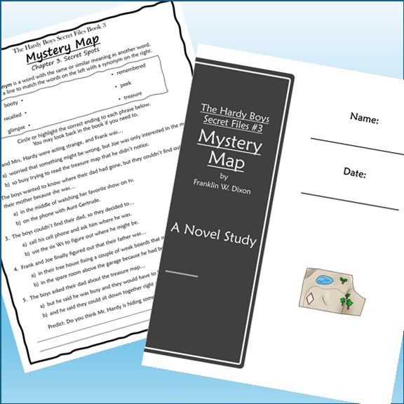 The Hardy Boys Secret Files Novel Study Bundle