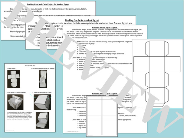 Ancient Egypt Activities Bundle