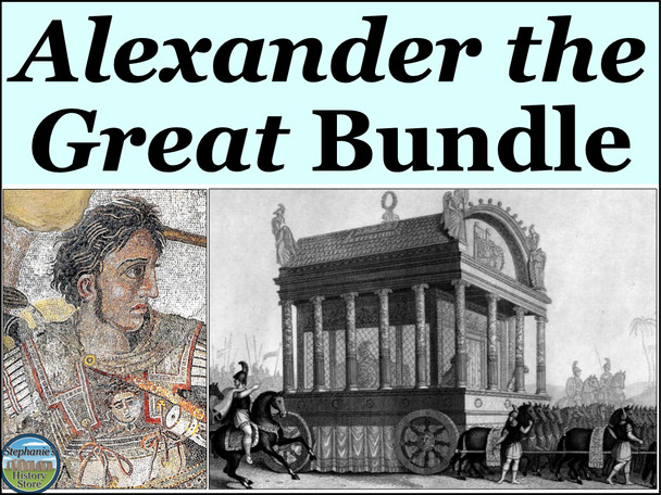 Alexander the Great Activities Bundle