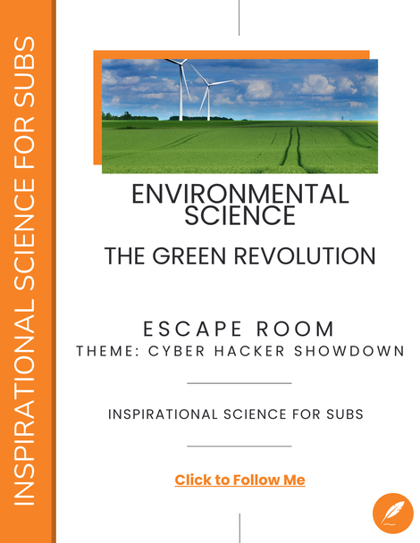Earth Day 2026 & Intro to Environmental Science: Digital Escape Room (Earth Science)