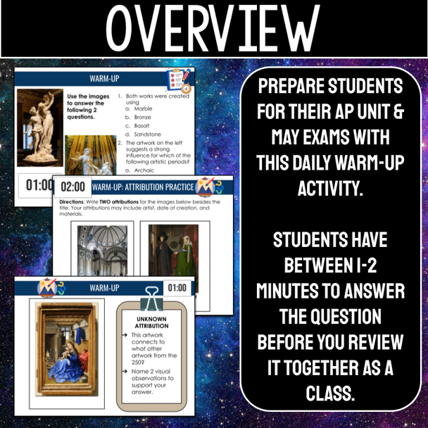 Daily Warm-Ups AP Art History Unit 4