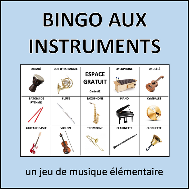 Bingo aux instruments