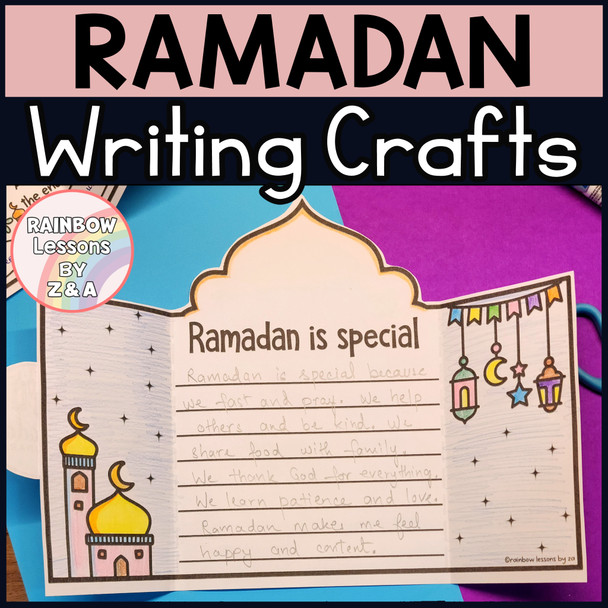 Ramadan Activities | Ramadan Writing Crafts | Ramadan Bulletin Board | Coloring