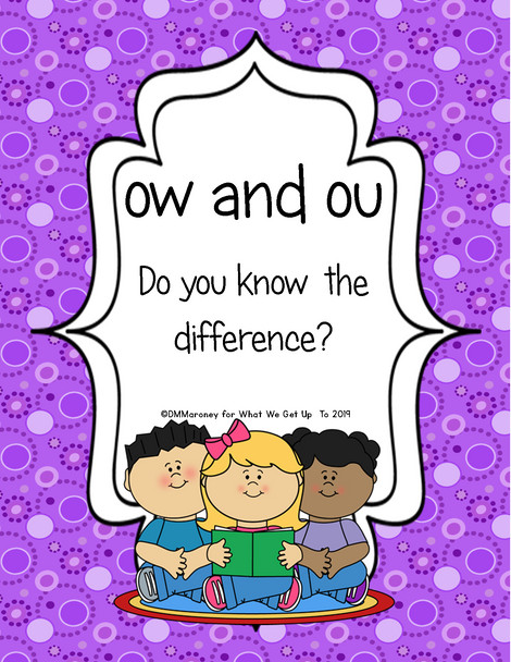 ow and ou: Do You Know the DIfference