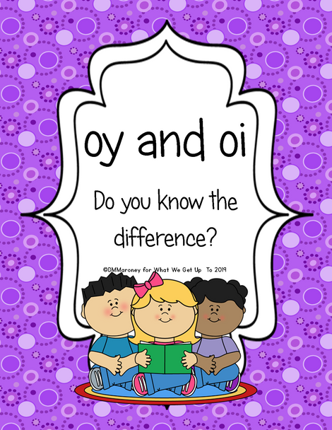 oy and oi: Do You Know the Difference