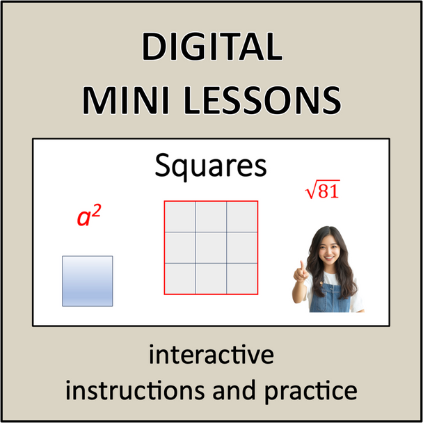 Squares and Cubes - Alberta Grade 7 Math