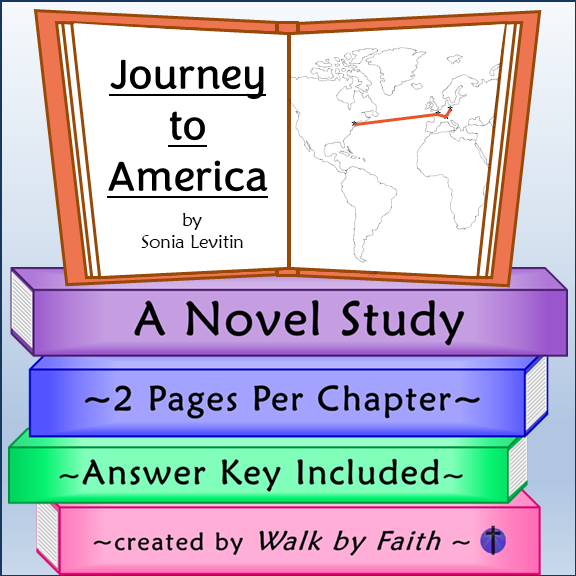Journey to America Novel Study