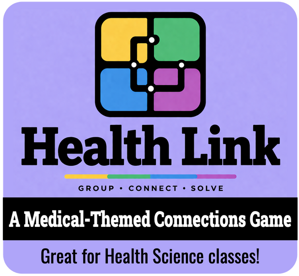 HealthLink- A Medical-Themed Connections Game- FREE!