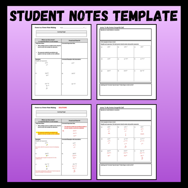 Power to a Power BTC Thin Slicing Mini-Lesson | 8th Grade Math Lesson