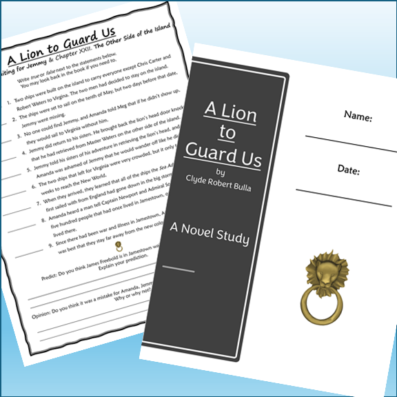 A Lion to Guard Us Novel Study