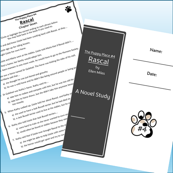Rascal Novel Study The Puppy Place Book Four