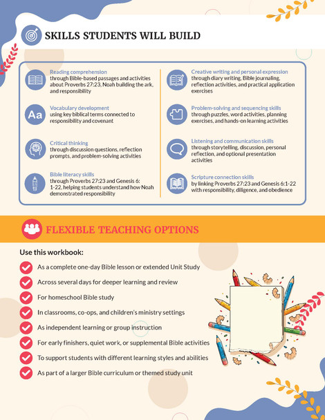 Unit Study | Responsibility (Grades 3-6)