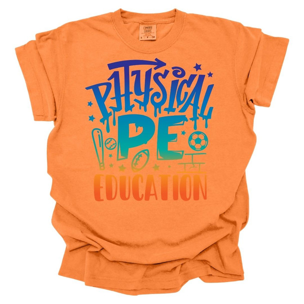 Graffiti Physical Education -PE T-Shirt -Comfort Colors