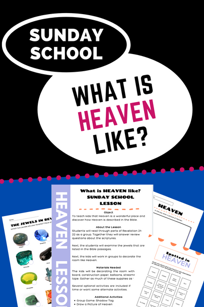 Sunday School Lesson For Kids | What is Heaven Like?