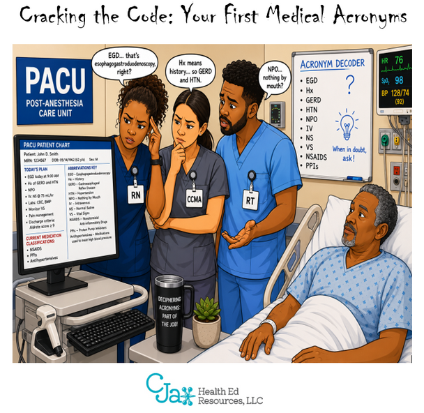 Cracking the Code- Your First Medical Acronyms