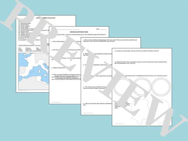 Rome as a Republic Activities Bundle