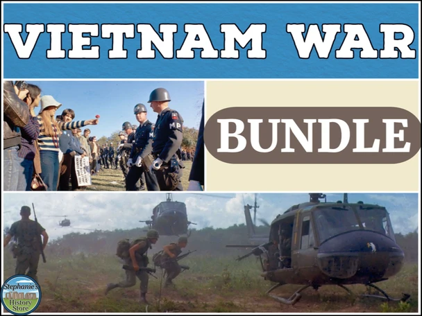 The Vietnam War DBQ and Activities Bundle