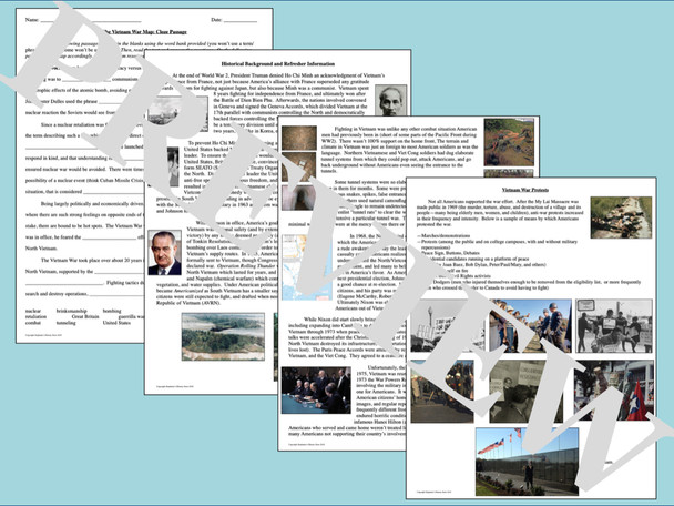 The Vietnam War DBQ and Activities Bundle