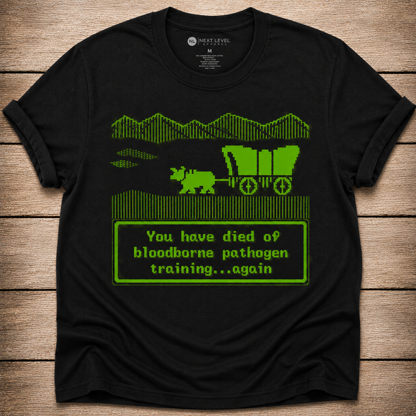 You Have Died of Bloodborne Pathogen Training...again Shirt
