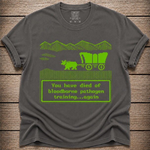 You Have Died of Bloodborne Pathogen Training...again Shirt