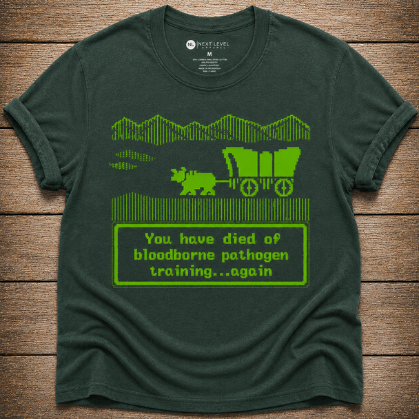 You Have Died of Bloodborne Pathogen Training...again Shirt