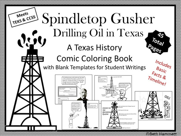 Spindletop Gusher: Drilling Oil in Texas