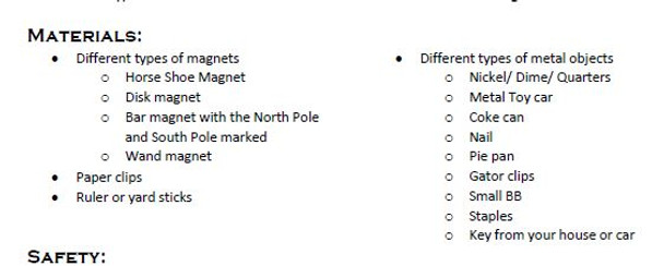 Magnet Science Lab with only metals