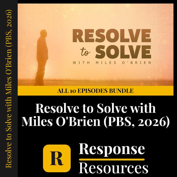 Resolve to Solve PBS All 10 Episodes Video Worksheet Bundle + Google Forms