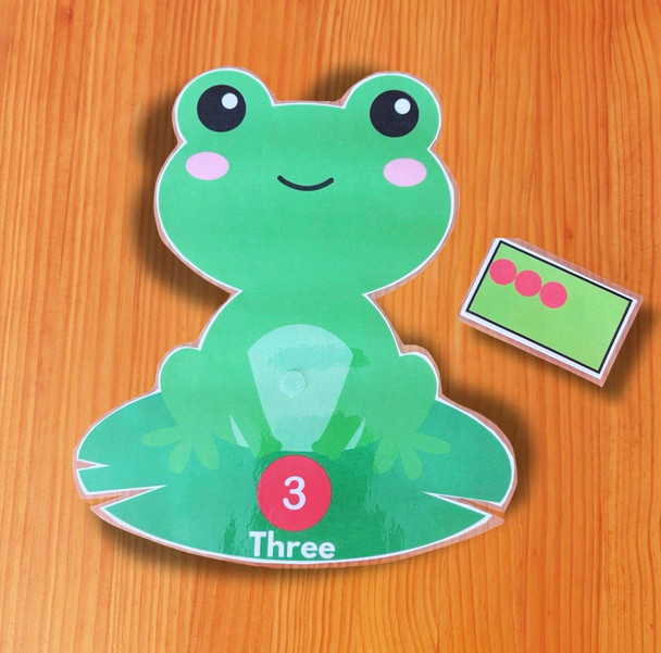 Frog Counting 1 to 10 Matching Numbers to Quantities Activity | Early Math Center
