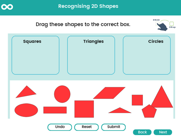2D Shapes Kindergarten