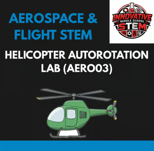 Aerospace & Flight Physics STEM Lab Bundle (AERO01-AERO05) | Middle School Physical Science (Grades 6-8)