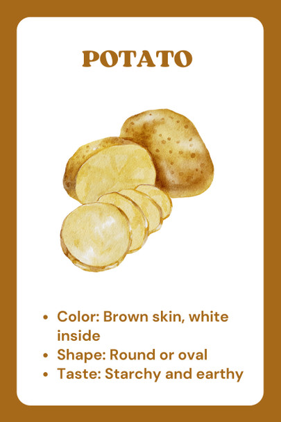 Vegetable Flash Cards | Vegetable Vocabulary | Healthy Eating & Describing Words