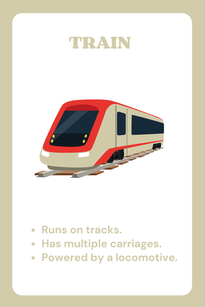 Transportation Flash Cards | Vehicles & Transport Vocabulary | Kindergarten