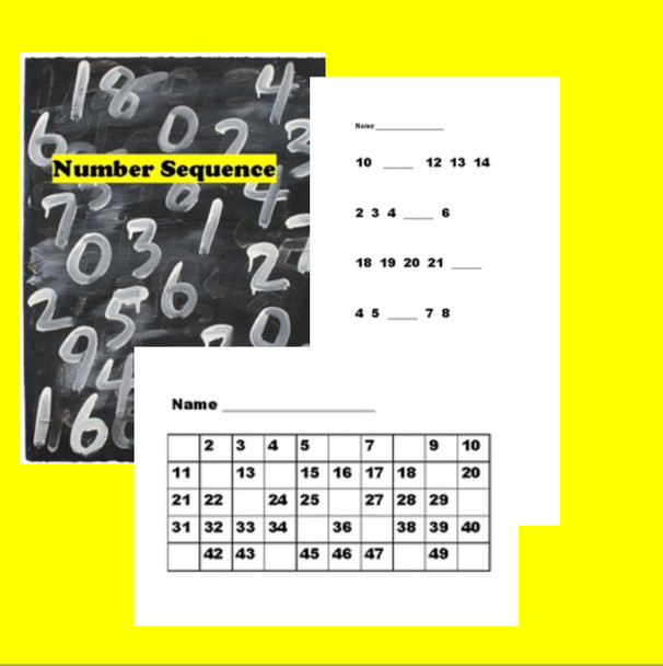 Number sequence 1 - 100