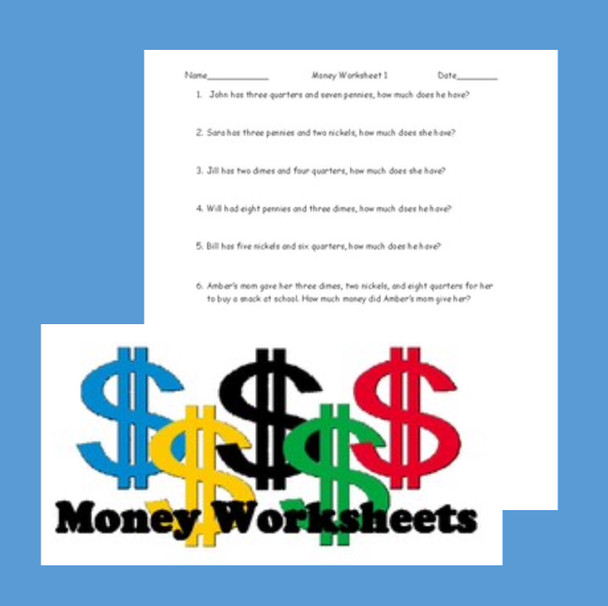 U.S. Money Worksheet