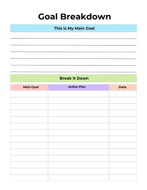Focus & Success Planner for Kids 2027