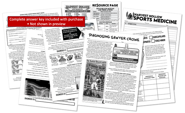 DIAGNOSING SAWYER CROWE- A FALL FOOTBALL THEMED MEDICAL CASE STUDY