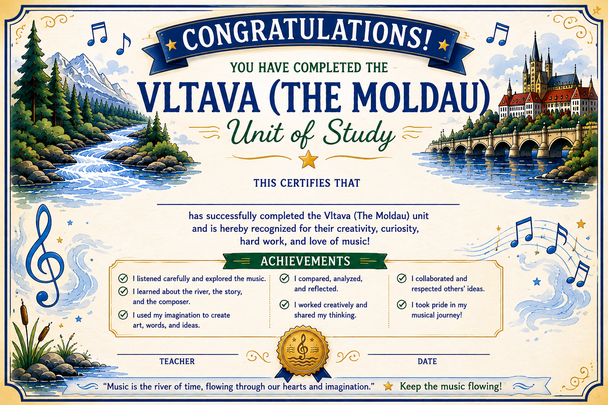 10624 : The Moldau (Vltava) by Smetana — Complete Music Listening Unit | Program Music