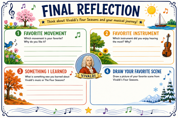 10624 : Vivaldi's The Four Seasons | Interactive Music Listening Unit | Grades 2-5