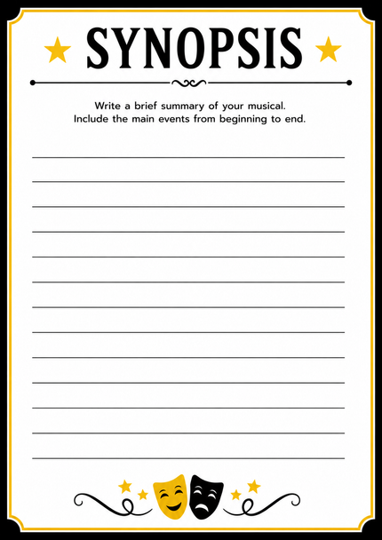 10624 : Broadway Musical Research & Playbill Project | Complete Unit | Grades 4-8 Music