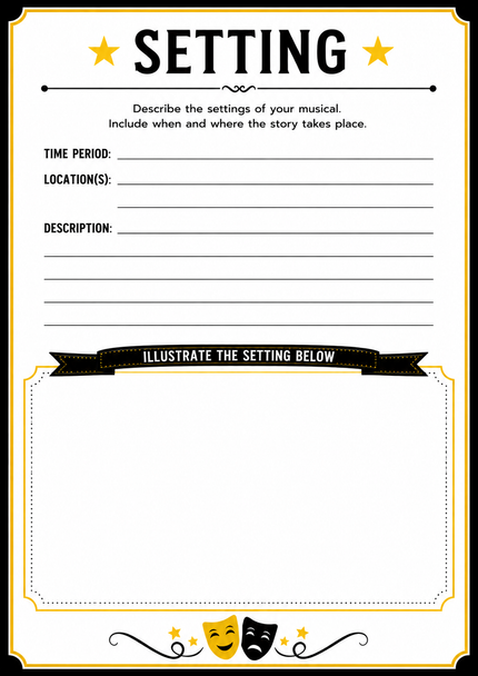 10624 : Broadway Musical Research & Playbill Project | Complete Unit | Grades 4-8 Music